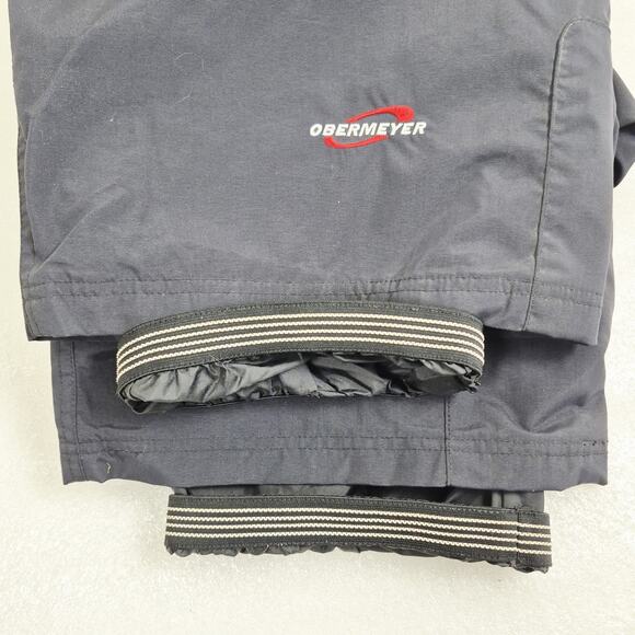 Obermeyer Mens Ski Pants Black Sz XL Short Outdoors Winter Insulated Waterproof - Picture 8 of 15